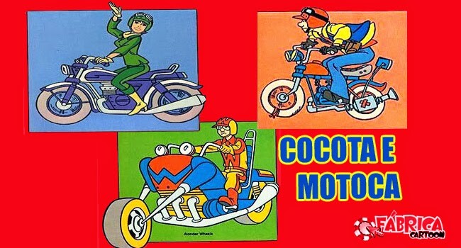 Cocota e Motoca (Wonder Wheels)  Desenho tom e jerry, Desenhos