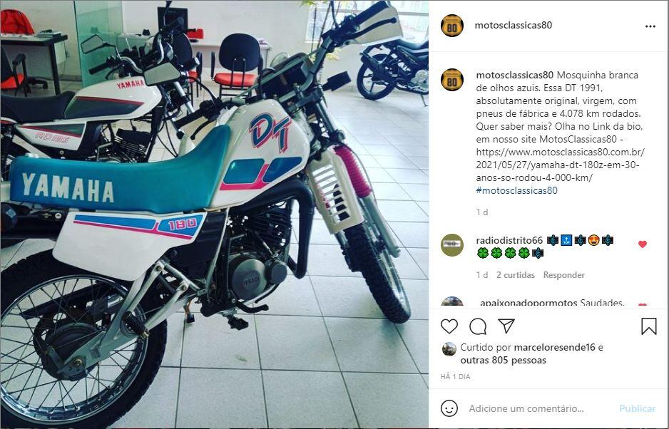 uma DT180Z com 4000km