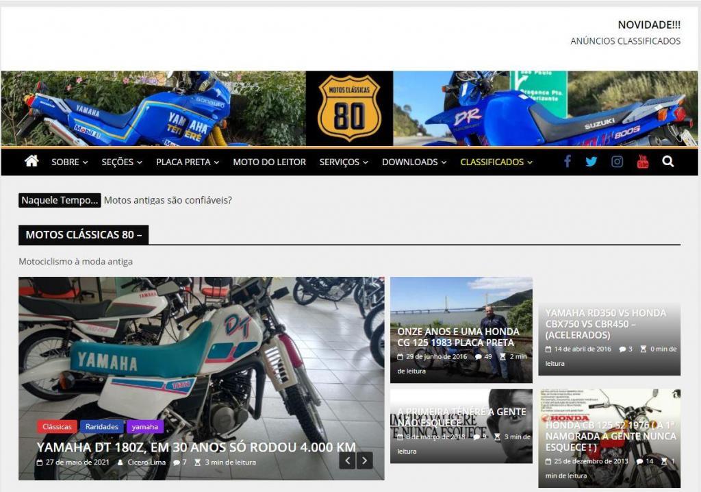 anuncios classificados motos classicas
